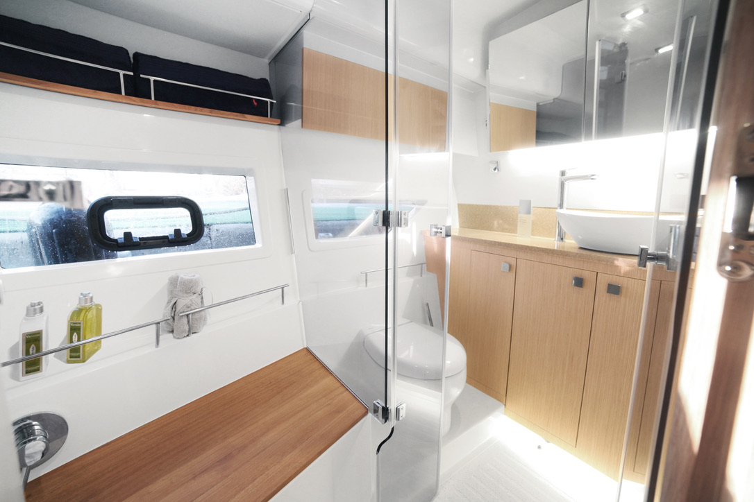 Monaco 110 aft deck